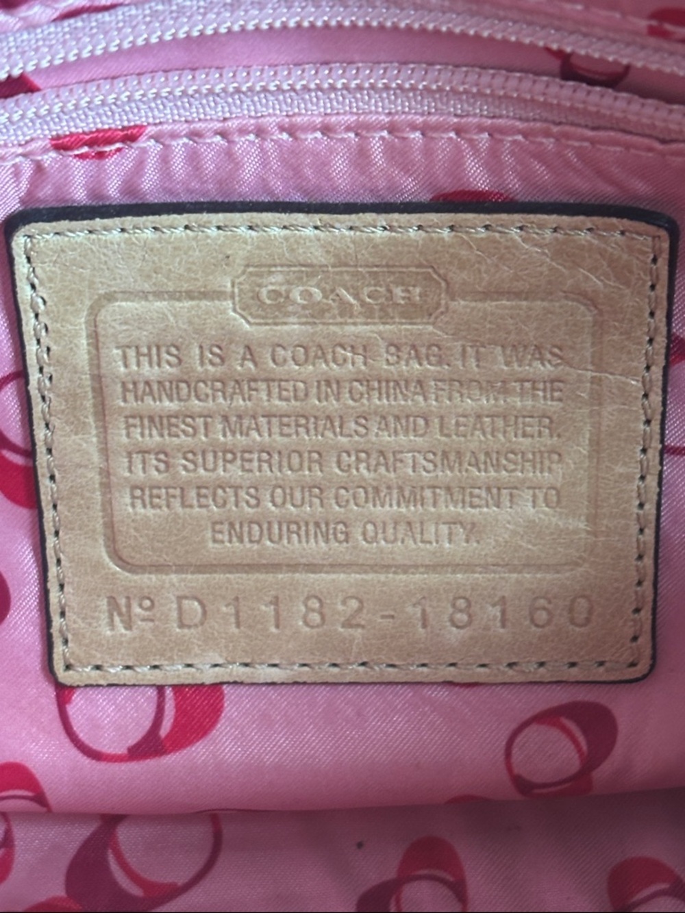 Coach Kristin Leather Flap Crossbody / Shoulder Bag, style 18160. - Picture 9 of 9